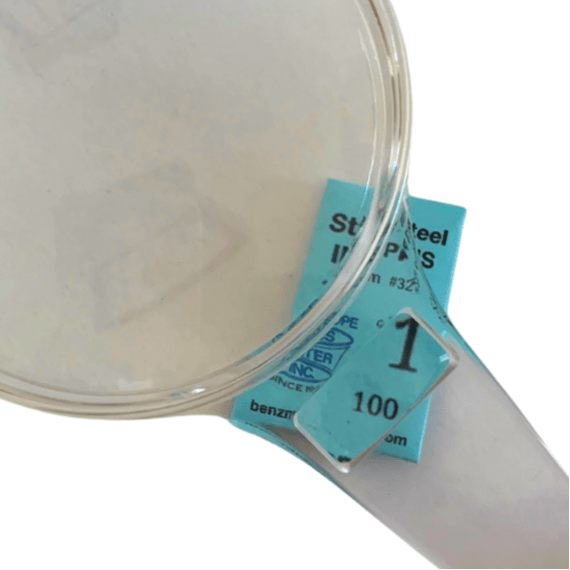 Acrylic Handheld Magnifier, 2x and 5x - Benz Microscope Optics Center5127Magnifying Glass