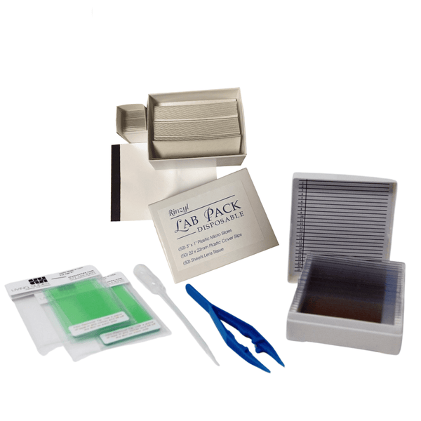 Benz Microscope Basic Plastic Slide Making Kit featuring LiveSlide - Benz Microscope Optics Center - BZK2300