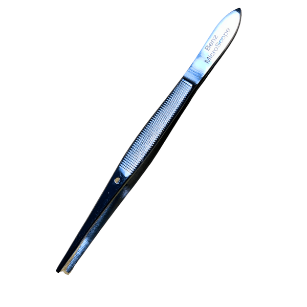 Benz Microscope Medium Point Polished Stainless Steel Forceps Laboratory Supplies_Entomology Supplies_Life Sciences 4294-E