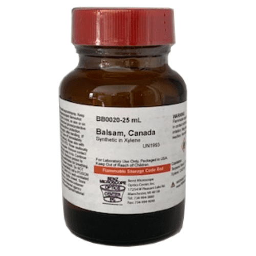 Benz Microscope Synthetic Canada Balsam Mounting MediumMounting MediumLaboratory_Stains and ChemicalsMade in USAAC0020