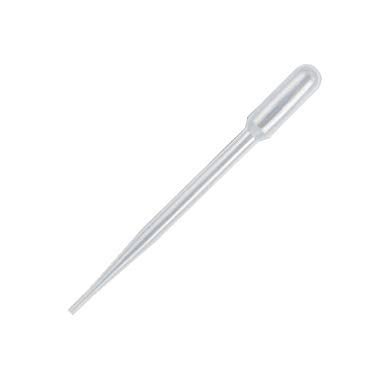 Disposable Plastic Transfer Pipettes, 3 ml Capacity, 1ml Draw, 0.25ml Graduations -L652 - Benz Microscope Optics Center