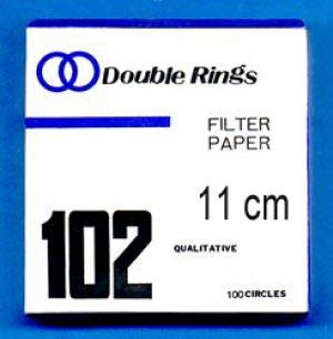 Double Rings Grade 1 Qualitative Filter PaperFilter PaperChemistryConsumablesUS011 - DR