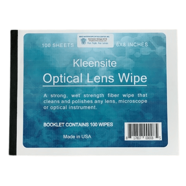 Kleensite Optical Lens WipesLens PaperLaboratory Supplies_ConsumablesMade in USA20122