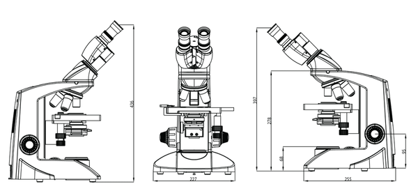 Labomed Lx300 Series MicroscopeMicroscopesMicroscopes_CompoundMicroscopes_Labomed9136001