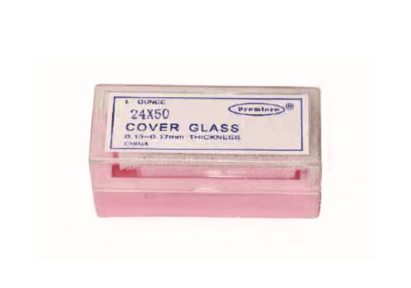 Premiere glass Cover Slips 24 x 50 mm, No. 1 Thickness (2075)Cover SlipsLaboratory Supplies_Slides and Accessories2075