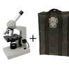 Reconditioned Fisher Micromaster VSHL-4D 4x/10x/40x/100x Reconditioned Compound Microscope - Benz Microscope Optics - case