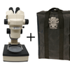 Swift M28 Zoom Stereo Reconditioned Microscope 10x - 40x -Benz Microscope -U-M28HFZ10 Used Refurbished -dissecting-Carry Case