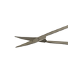 Student Microscopic Scissors, 4.5"L, Polished SS, Curved, Sharp Tips Laboratory Supplies_Tools and Instruments 6550