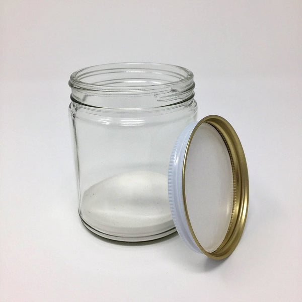 Insect Collecting Jar, 8 oz Glass, (#1108)