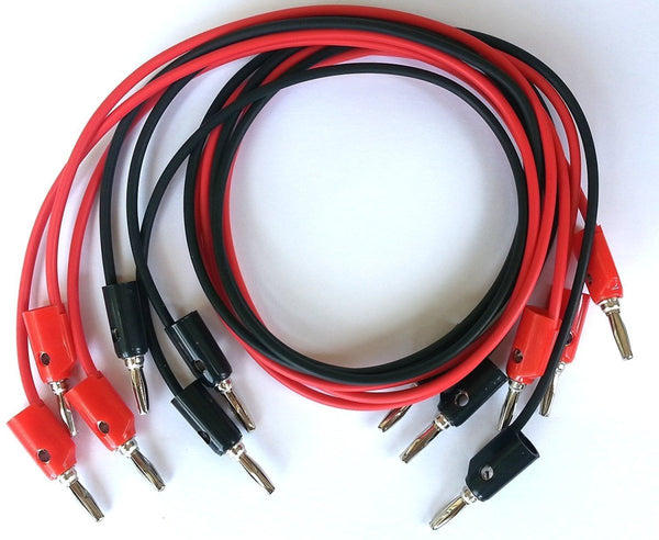 Banana Plug Cords, 24" Leads, Pk of 6Banana CordsInstructional_Physical SciencesPE9150/6