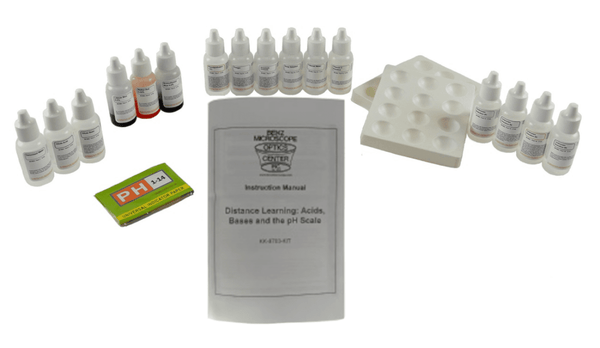 Benz Microscope Acids, Bases, and the pH Scale Small Group Learning Kit pH Testing Instructional_Chemistry BZ8703