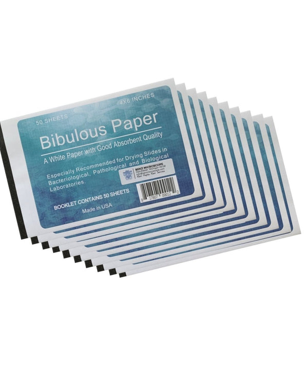 Bibulous Paper, 4" x 6", Pk of 10 books, Laboratory Supplies_Consumables Laboratory Supplies_Slides and Accessories 20130/10