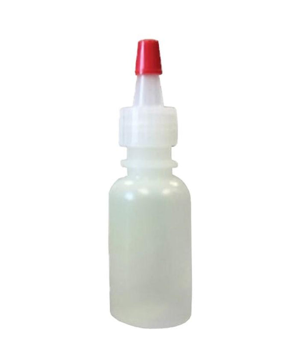Boston Round Plastic Dispensing Bottle with Yorker Tip, 1 ozDropper BottleLaboratory Supplies_PlasticwareD508 - 01