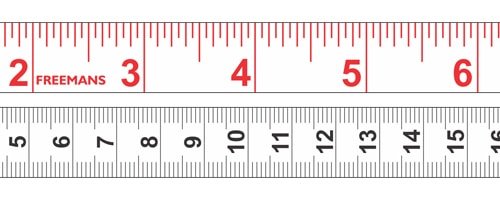 Freemans Fiberglass Measuring TapeI nstructional Materials Instructional_Physical Sciences C00234EA, close up