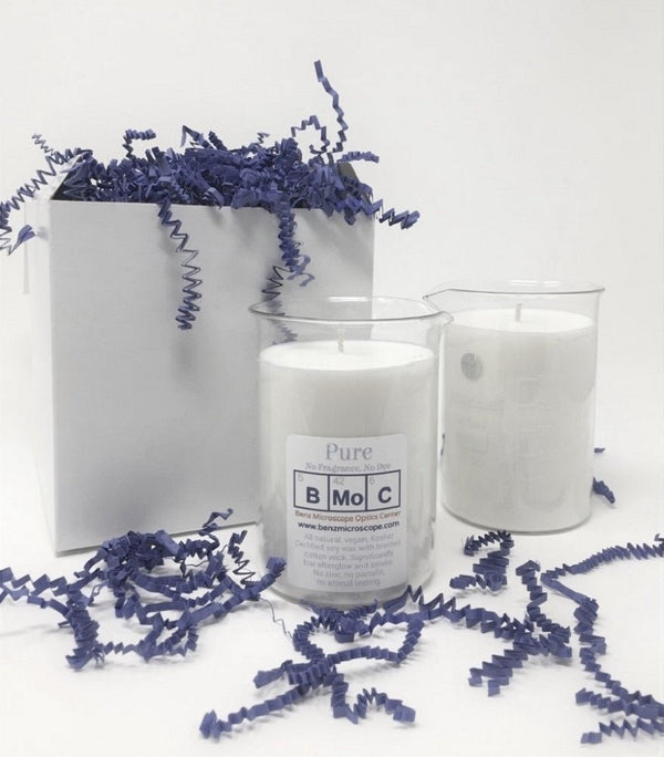 Hand Poured Scientific Beaker Candle BKC-with-gift-bag