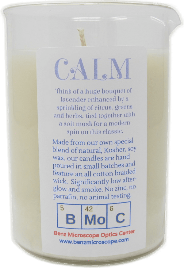 Hand Poured Scientific Beaker Candle BKC-calm