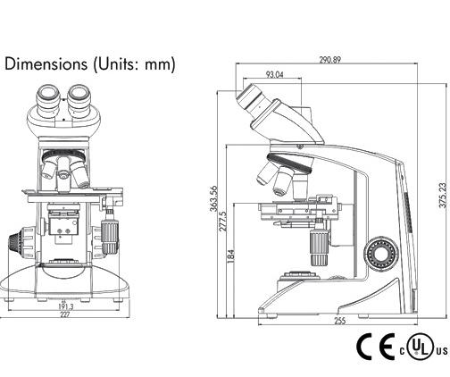 Labomed CxL Monocular Microscope (#9135005, 9135008)MicroscopesMicroscopes_CompoundMicroscopes_Labomed9135008
