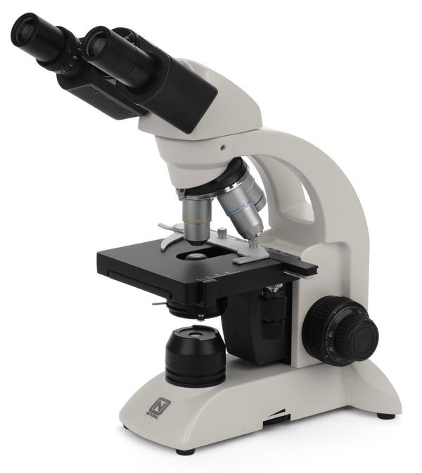 National 210 Series Student Compound MicroscopesMicroscopesMicroscopes_CompoundMicroscopes_National215 - RLED