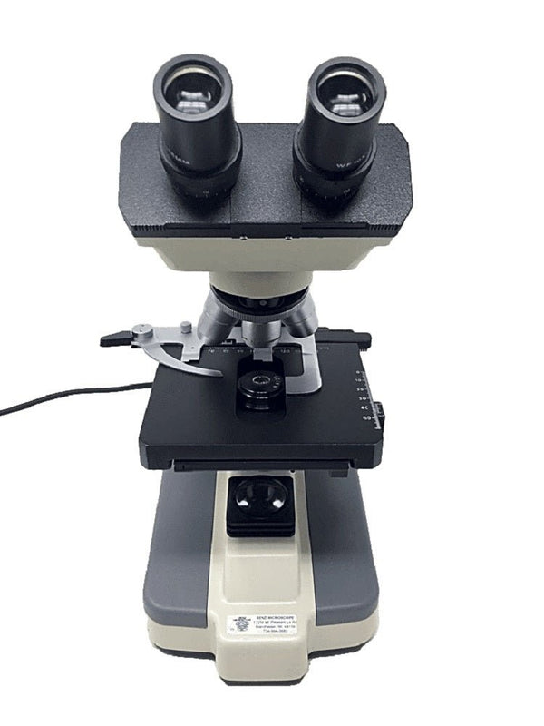National 157 Advanced Series Binocular Biological Reconditioned Microscope - Benz Microscope Optics Center - Used - back