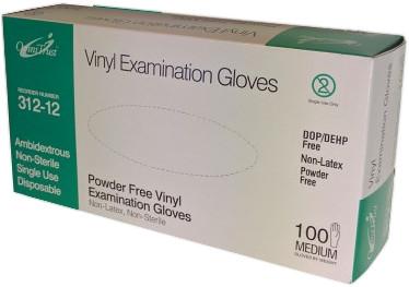 OmniTrust #312 Series Vinyl Powder Free Gloves (50074) Science & LaboratoryLaboratory Supplies_Consumables