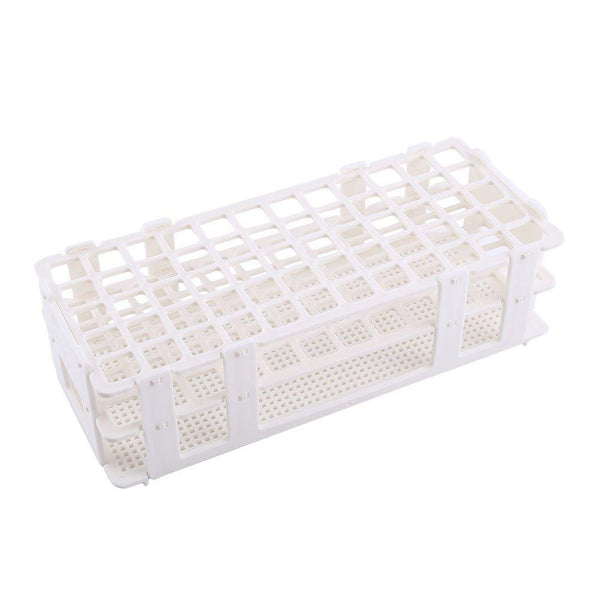 Polypropylene Wet/Dry Test Tube Rack, WhiteLabwareChemistryPlasticwareA8040 - 60spot
