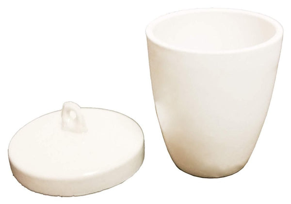 Porcelain Crucible, High Form with LidLabwareApplication_ChemistryCategory_PorcelainL803