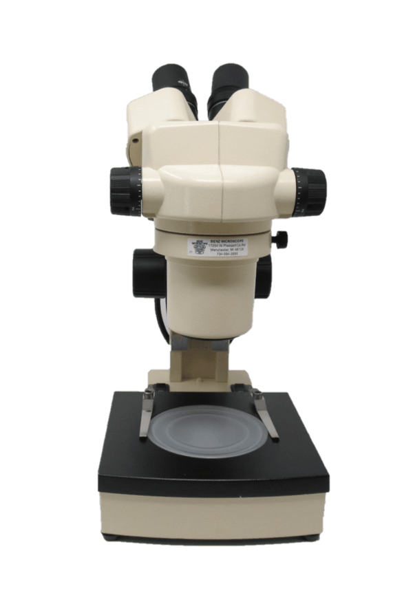 Swift M28 Zoom Stereo Reconditioned Microscope 10x - 40x - Benz Microscope -U-M28HFZ10 Used Refurbished -dissecting - front