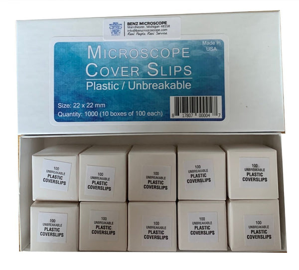 Rinzl Plastic Cover Slips, 18mm and 22mmLaboratory SuppliesLaboratory Supplies_Slides and AccessoriesMade in USA2085US/10