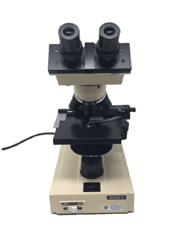 Swift M3304DP Advanced Binocular Microscope, Reconditioned - Benz Microscope Optics Center - U-M3305DP - Used - front