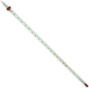 Thermometers, Partial Immersion, White Back. Laboratory Supplies_Tools and Instruments, Roll Guard, Protective Sleeve T205