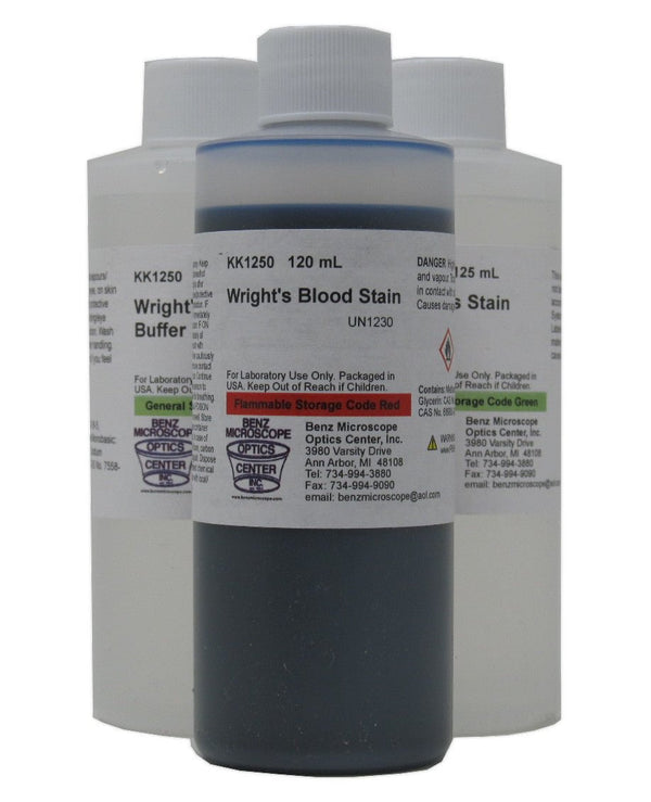 Wright's Blood Stain Kit with Bibulous PaperStains and ChemicalsLaboratory_Stains and ChemicalsMade in USABZ1250L