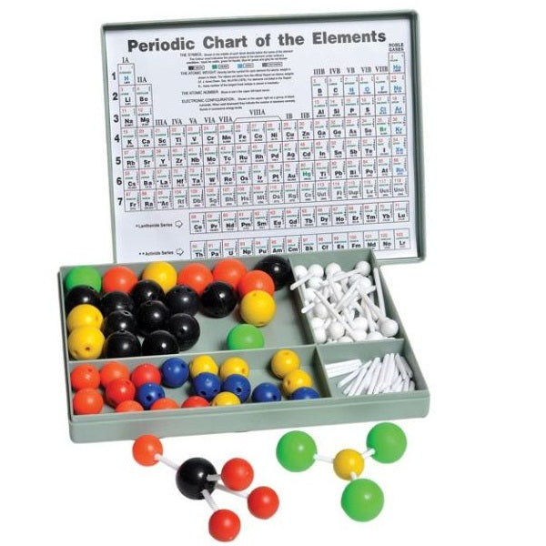 Atomic Model Set, 105pc in Plastic Storage Box