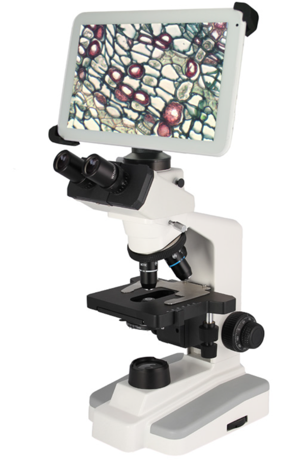 National BTI2-169-P Digital Compound Microscope Series with Moticam 10" Tablet