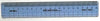 Metric Safe-T Ruler, Shatter Resistant Plastic, Icy Blue