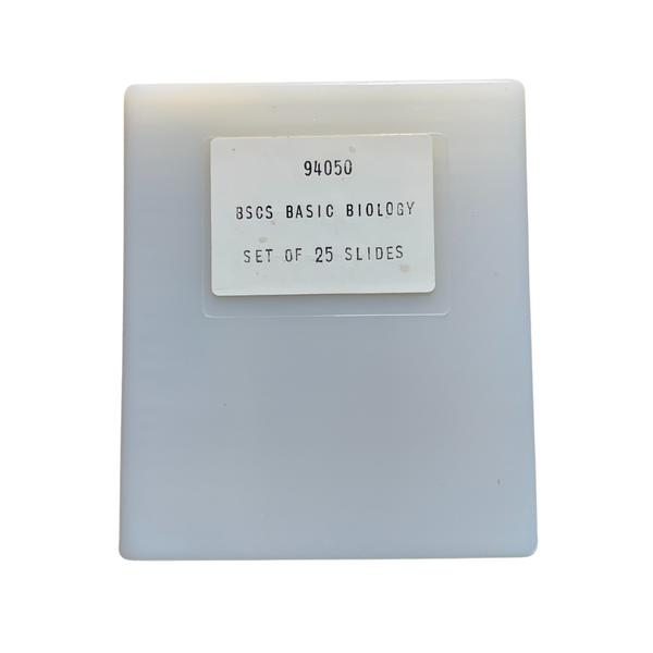 Basic Biology Slide Set, 25 Prepared Slide in Plastic Case