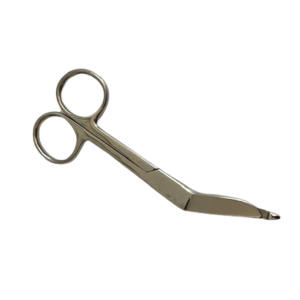 Lister Bandage Scissors by Hamilton Bell, 4-5/8" L, Polished Stainless Steel