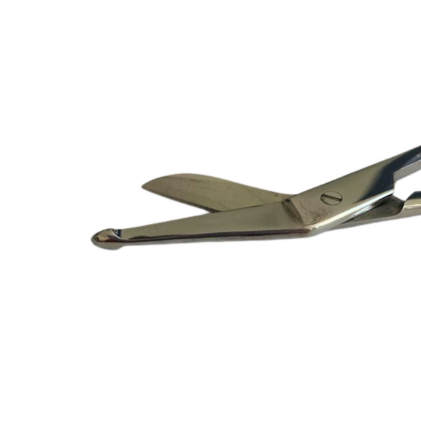 Lister Bandage Scissors by Hamilton Bell, 4-5/8" L, Polished Stainless Steel