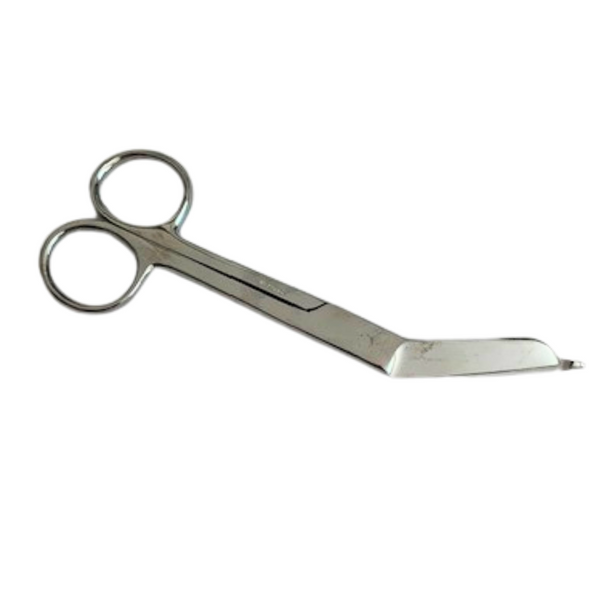 Medical Lister Bandage Scissors, 5-5/8", Chromed Steel front view