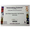 owl pellet dissection lab activity box, for small group learning
