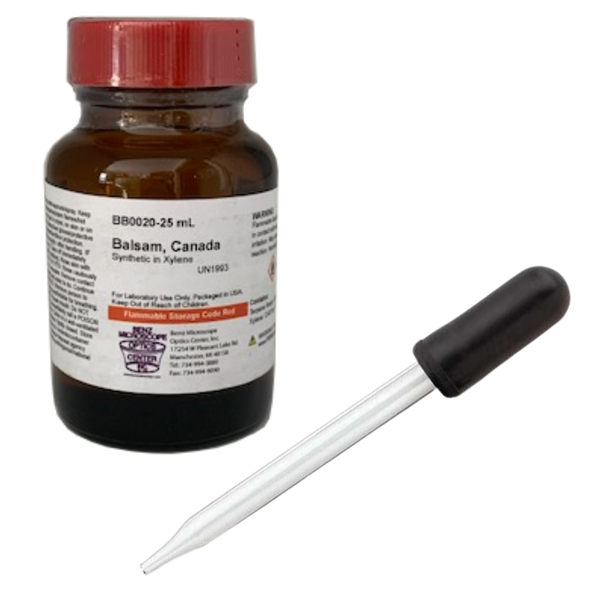 Benz Microscope Synthetic Canada Balsam Mounting Medium