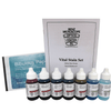 Benz microscope Vital Stains Kit, 7 Common Lab Stains & Bibulous Paper