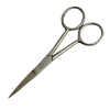 All - Purpose Student Scissors, 4 - 5/8"L, Stainless Steel, Sharp Tips front view back view