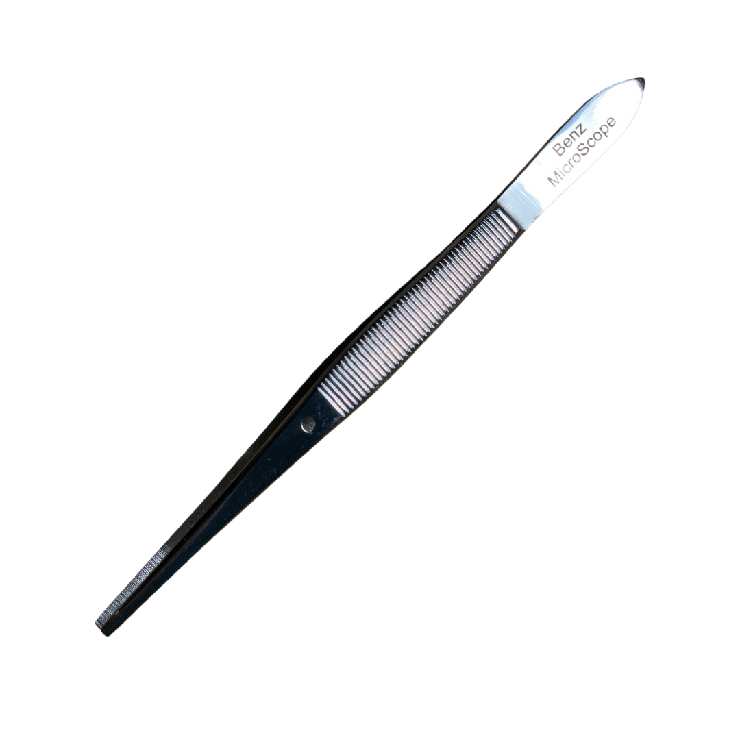 Benz Microscope Medium Point Stainless Steel Forceps