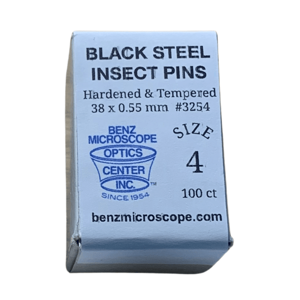 Benz Microscope Premium Black Enameled Insect Pins, Box of 1,000Science & LaboratoryInstructional_EntomologyLaboratory Supplies_Entomology3254B