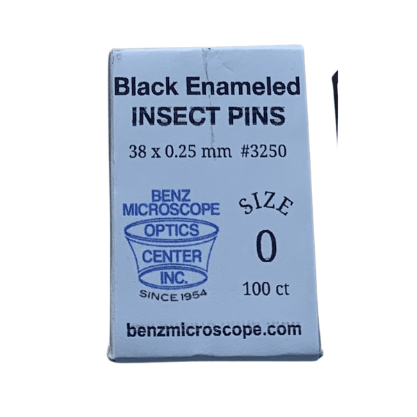 Benz Microscope Premium Black Enameled Insect Pins, Box of 1,000Science & LaboratoryInstructional_EntomologyLaboratory Supplies_Entomology3249B