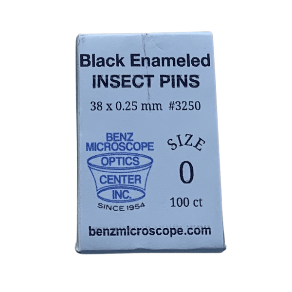 Benz Microscope Premium Black Enameled Insect Pins, Box of 1,000Science & LaboratoryInstructional_EntomologyLaboratory Supplies_Entomology3250B