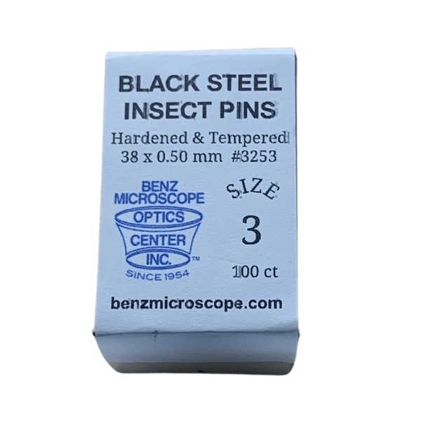 Benz Microscope Premium Black Enameled Insect Pins, Box of 1,000Science & LaboratoryInstructional_EntomologyLaboratory Supplies_Entomology3253B