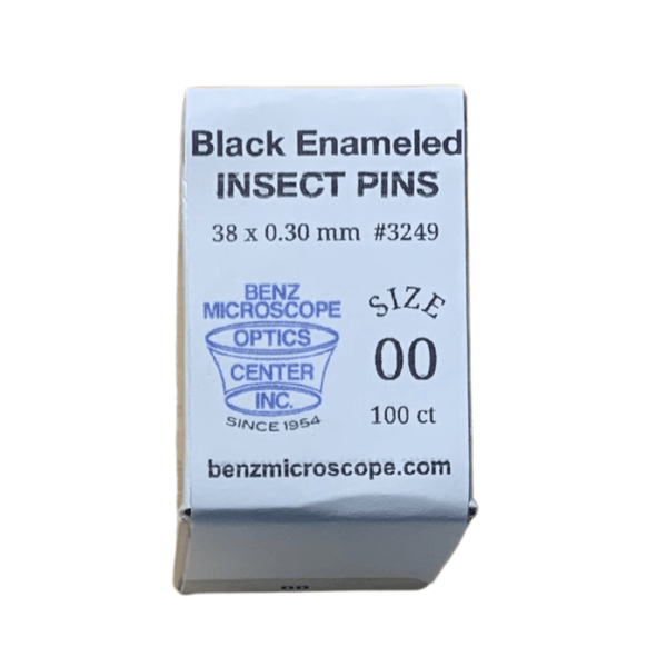Benz Microscope Premium Black Enameled Insect Pins, Box of 1,000Science & LaboratoryInstructional_EntomologyLaboratory Supplies_Entomology3249B