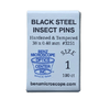 Benz Microscope Premium Black Enameled Insect Pins, Box of 1,000Science & LaboratoryInstructional_EntomologyLaboratory Supplies_Entomology3251B
