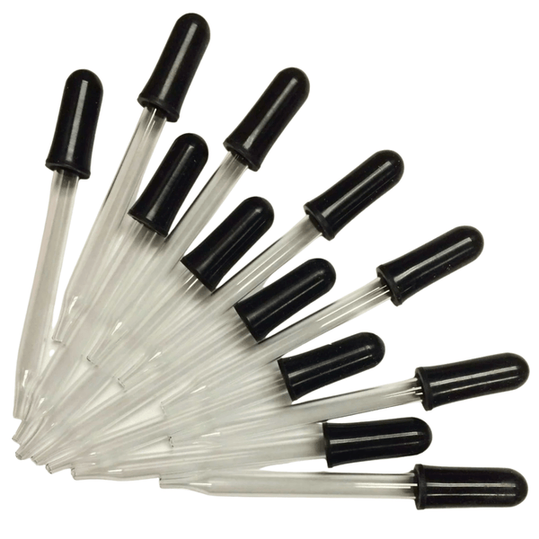 Glass Dropper Pipettes, 4" Glass with Rubber Bulb and Straight TipLaboratory SuppliesLaboratory Supplies_Glassware5470/12